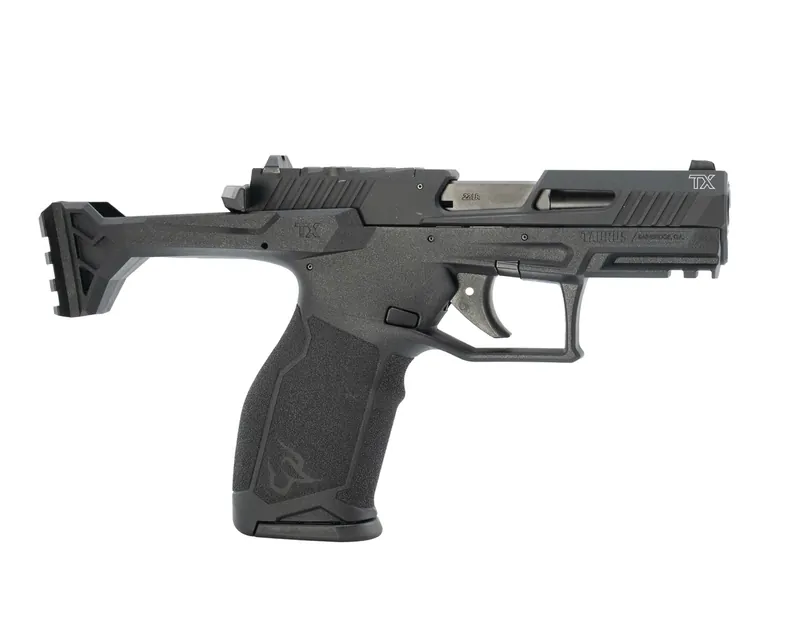 Taurus TX22 with pistol brace attached